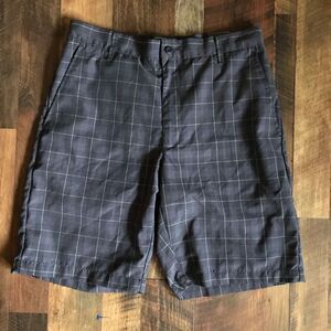 Ben Hogan performance Golf shorts SZ 32 New With tags stretch Gray plaid